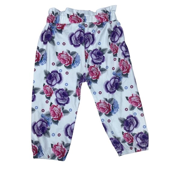 Shenzhen Toddler Girl's Green and Purple 3-Piece Florals Set Sz 3-6M - Picture 9 of 16